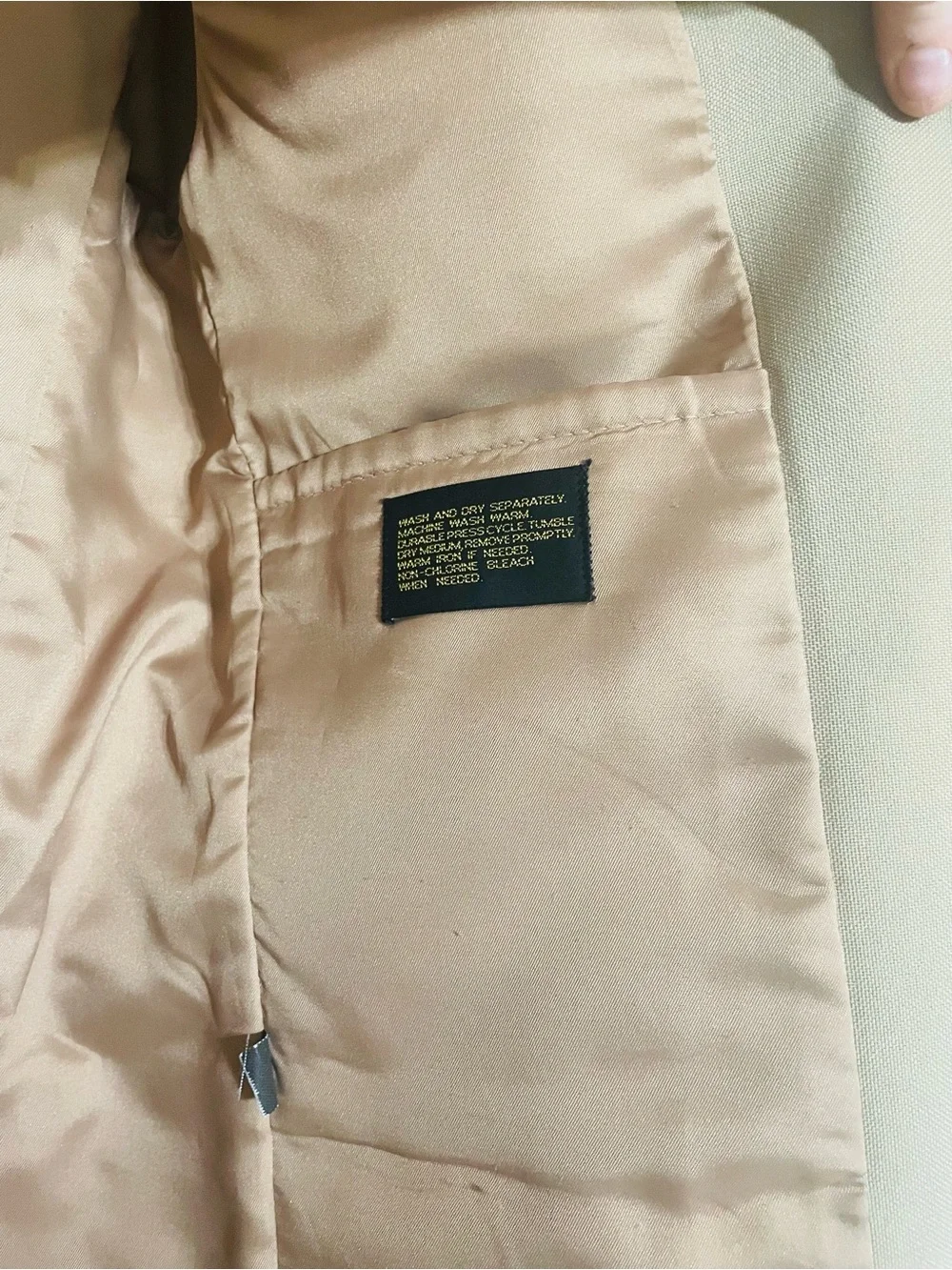 Vintage Haggar Men’s Sport Coat Blazer Size 40 | Tan 2-Button Classic Fit